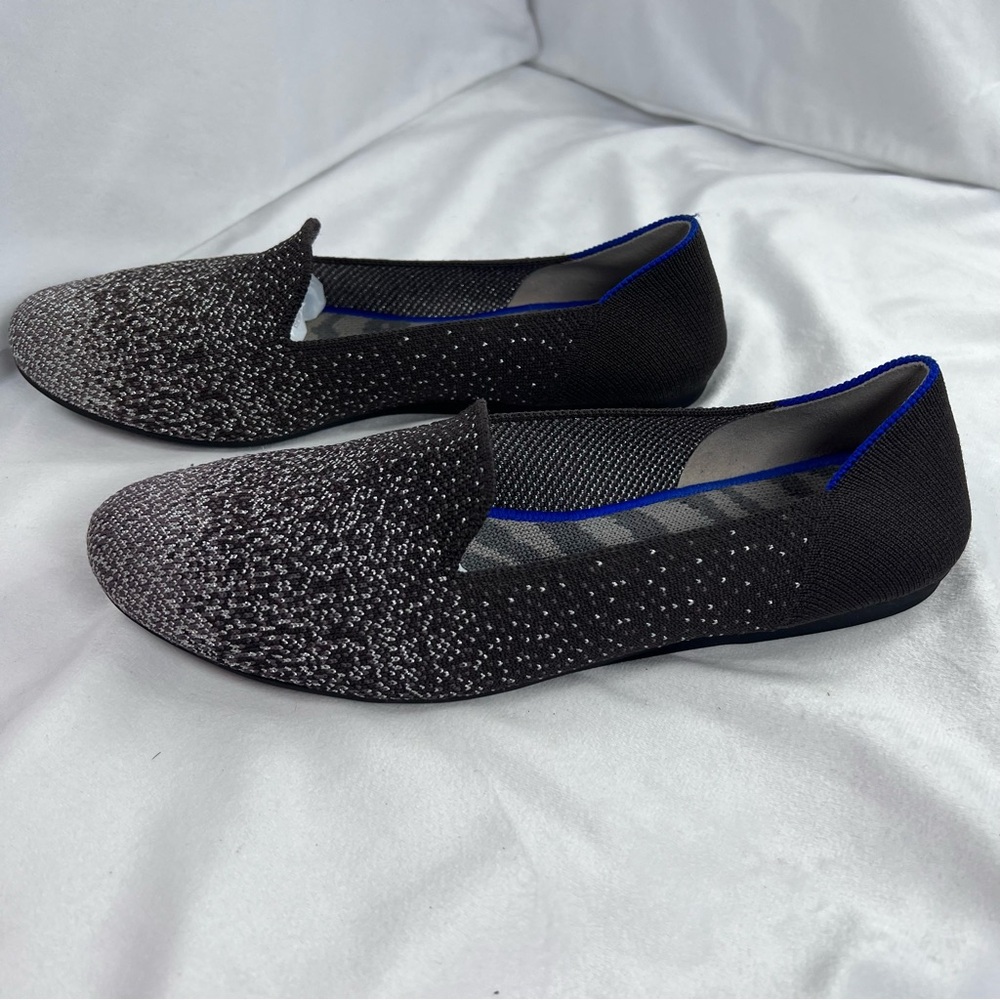 Rothy's Black and White Loafers - Picture 5 of 10